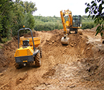 Level 5 excavating site